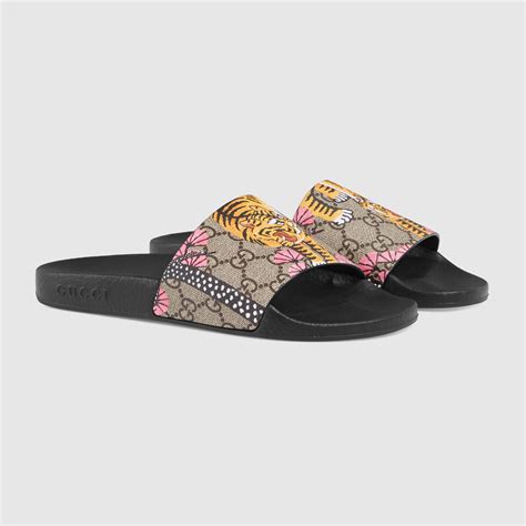 gucci bengal slides nordstrom|Gucci ladies slides.